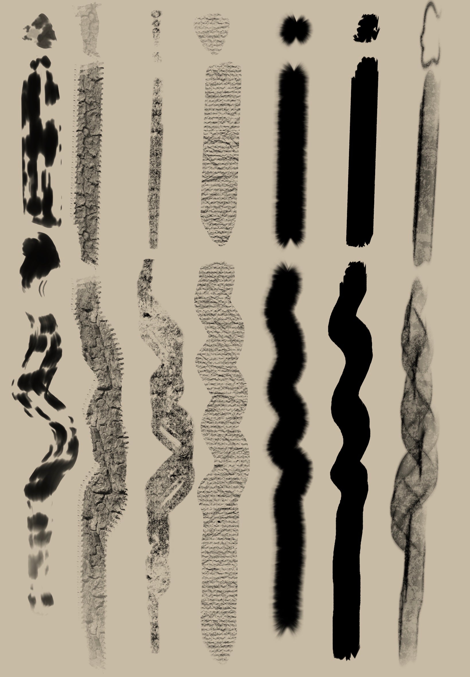 Procreate Texture Brush Pack 001